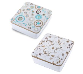 קופסת מתכת יוקרתית למצות – עיצוב חגיגי